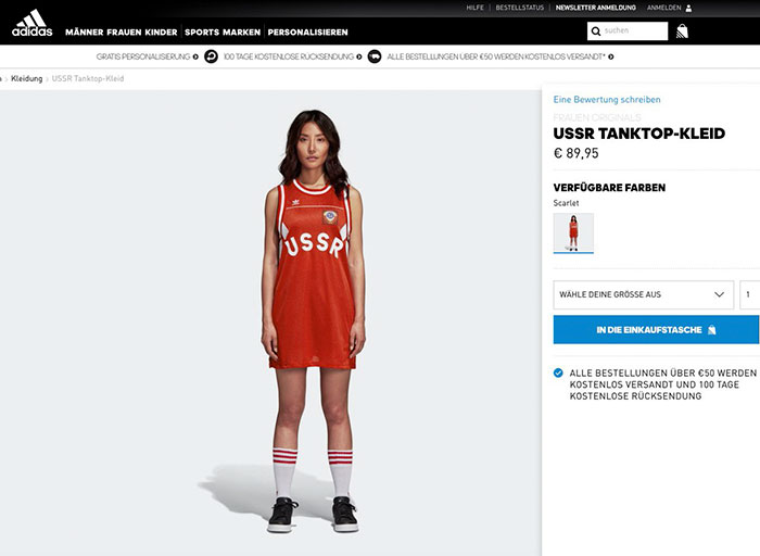 Adidas Starts Selling Soviet-Themed Clothes, Regrets It After Seeing Internet's Reaction