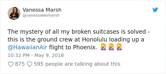 Airline Passenger Films How Terribly They Handle Luggage, And It Escalates Quickly Airline Passenger Films How Terribly They Handle Luggage, And It Escalates Quickly