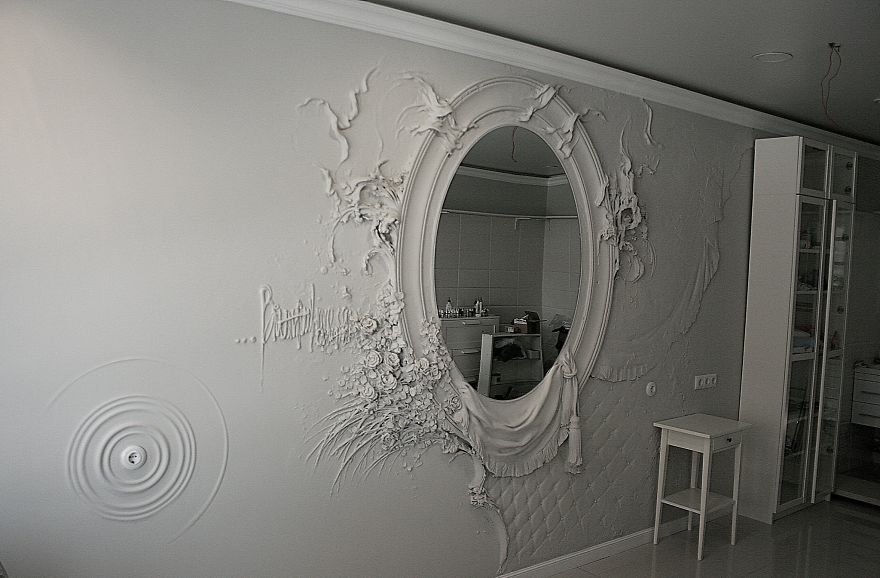 Russian Artist Uses Ancient Technique To Turn Walls Into Art, And The Result Is Gorgeous Russian Artist Uses Ancient Technique To Turn Walls Into Art, And The Result Is Gorgeous
