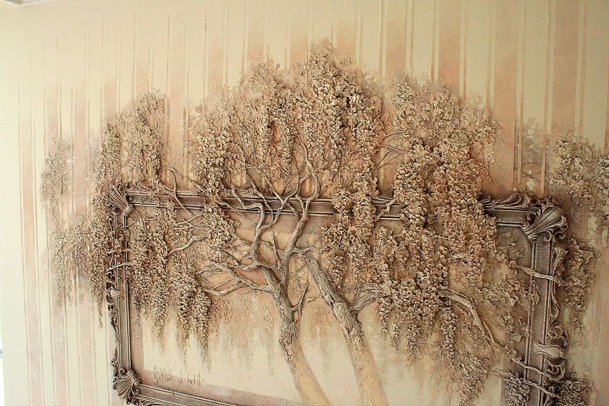 Russian Artist Uses Ancient Technique To Turn Walls Into Art, And The Result Is Gorgeous Russian Artist Uses Ancient Technique To Turn Walls Into Art, And The Result Is Gorgeous