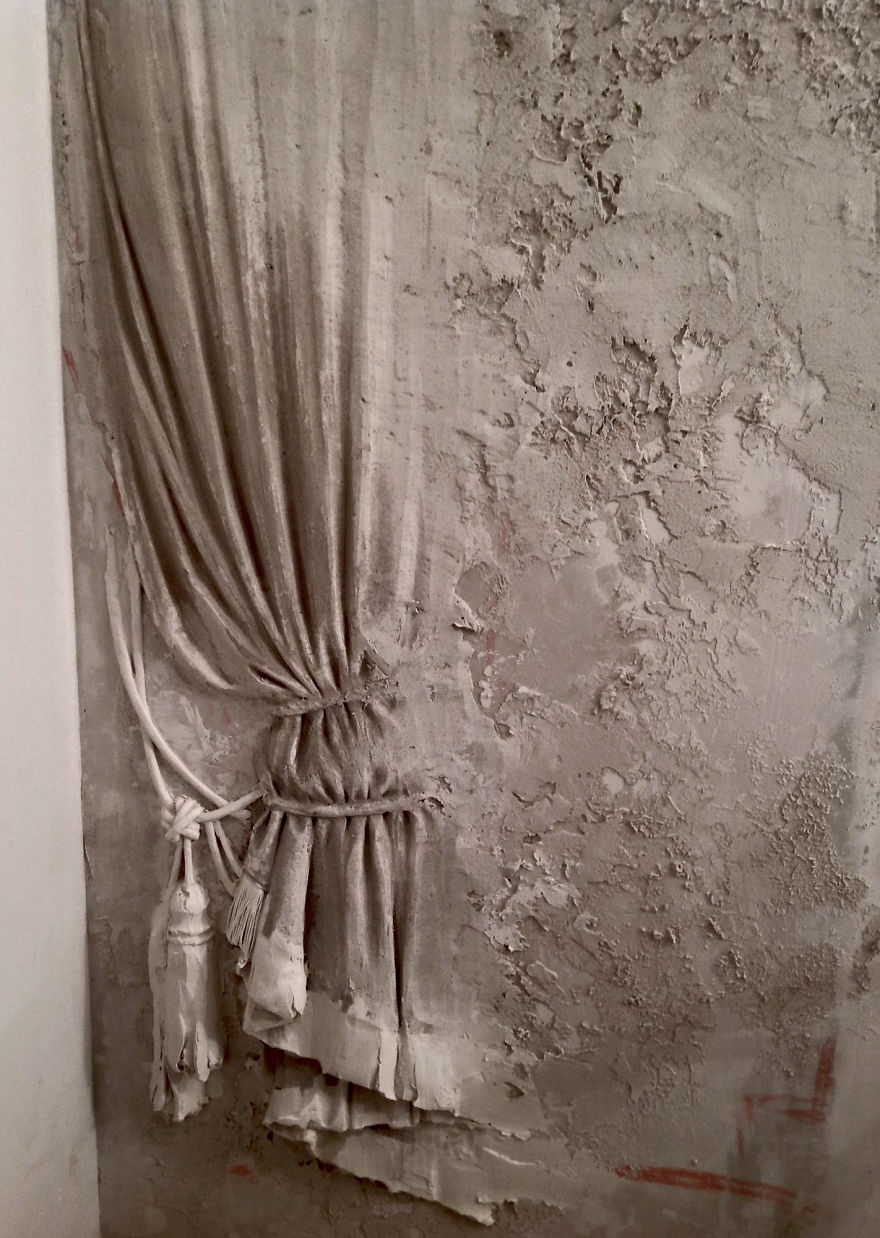 Russian Artist Uses Ancient Technique To Turn Walls Into Art, And The Result Is Gorgeous