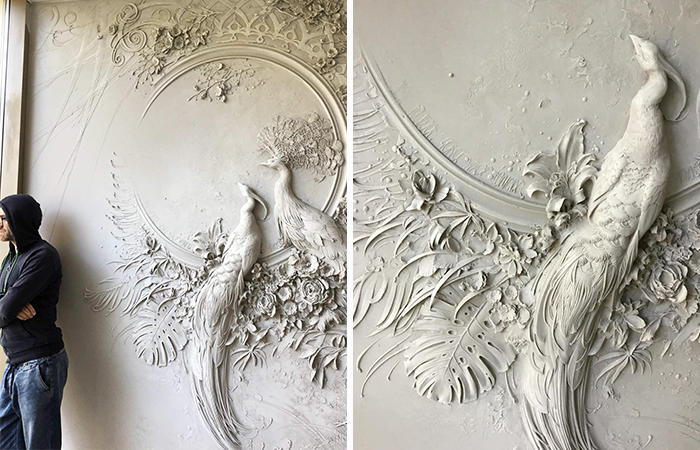 Russian Artist Uses Ancient Technique To Turn Walls Into Art, And The Result Is Gorgeous