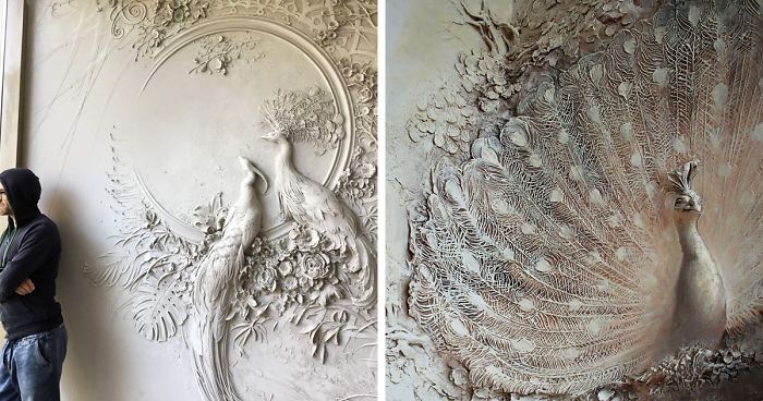 Russian Artist Uses Ancient Technique To Turn Walls Into Art, And The Result Is Gorgeous