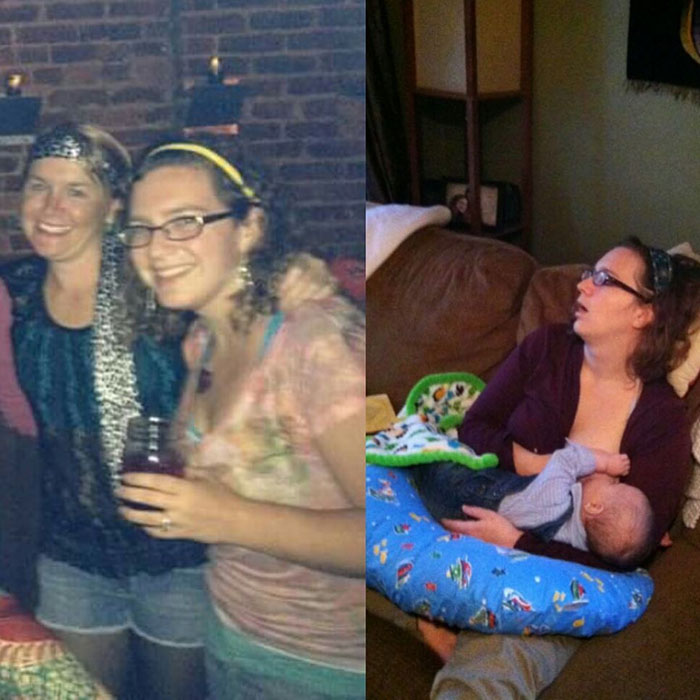 Before And After Having Children