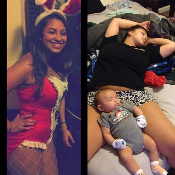 Before And After Having Children