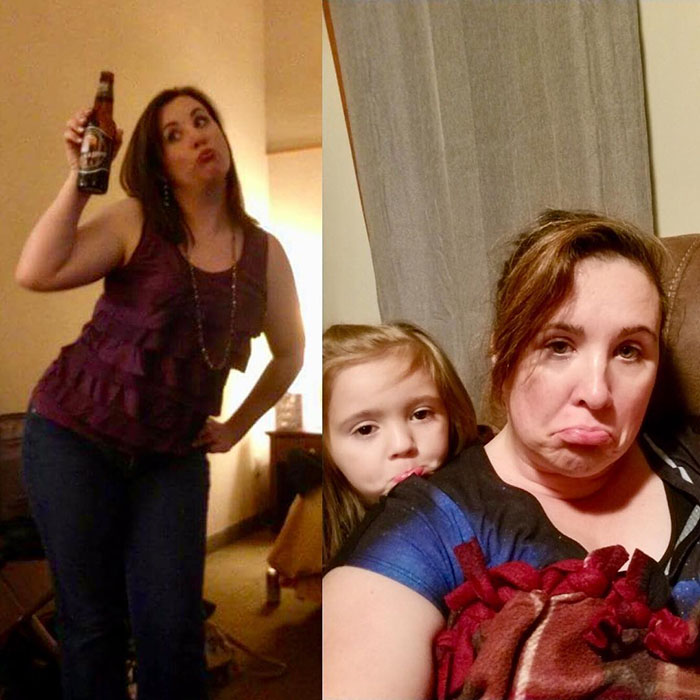 Before And After Having Children