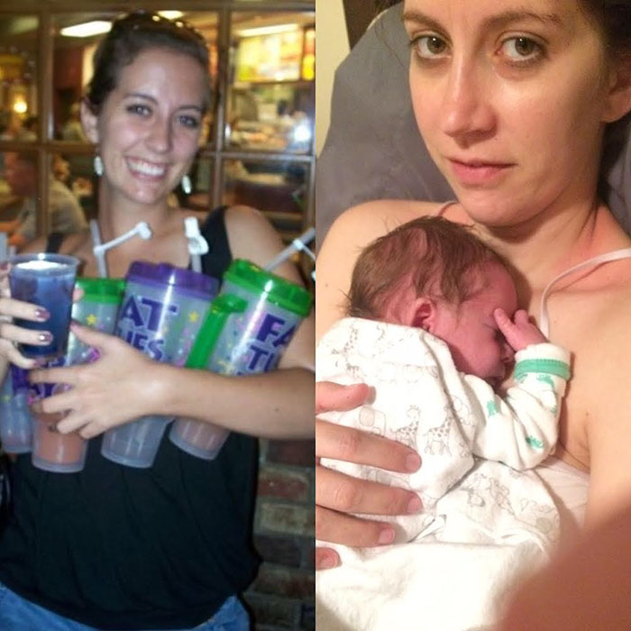 Before And After Having Children