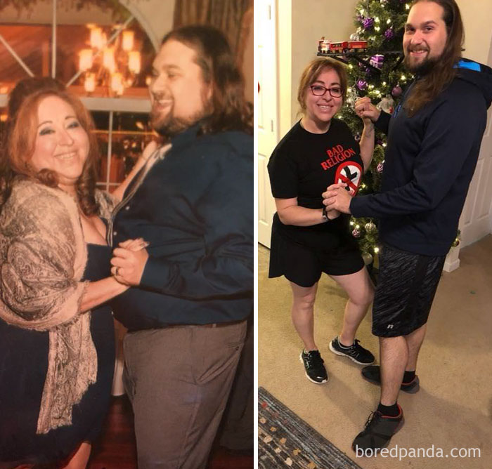 My Wife And I Have Also Lost A Ton Of Weight Together! It Has Brought Us Closer Together And We Are So Much Happier For It. 170 Lbs In This Picture Together 185 Currently