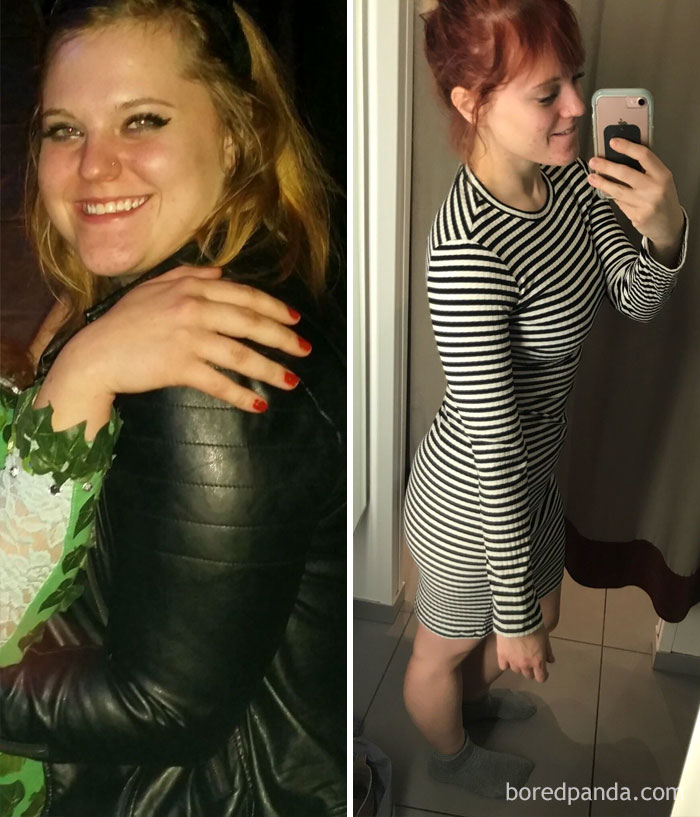 Not Quite As Crazy Of A Weight Loss As Some, But I’m Still So Proud. Four Years Ago And 93 Pounds Heavier, Versus Now. Ran My First 5k Last Year And Have Become A Regular At The Gym. Teaching Underprivileged Preschoolers And Am With My Best Friend And Man Of My Dreams. Happy As Heck