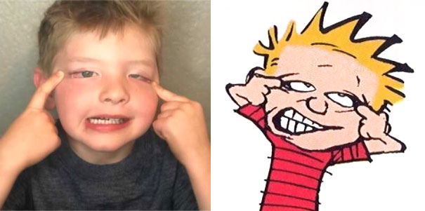 This 5-Year-Old's Birthday Present For His Dad Is Going Viral, And 'Calvin And Hobbes' Fans Will Love It This 5-Year-Old's Birthday Present For His Dad Is Going Viral, And 'Calvin And Hobbes' Fans Will Love It