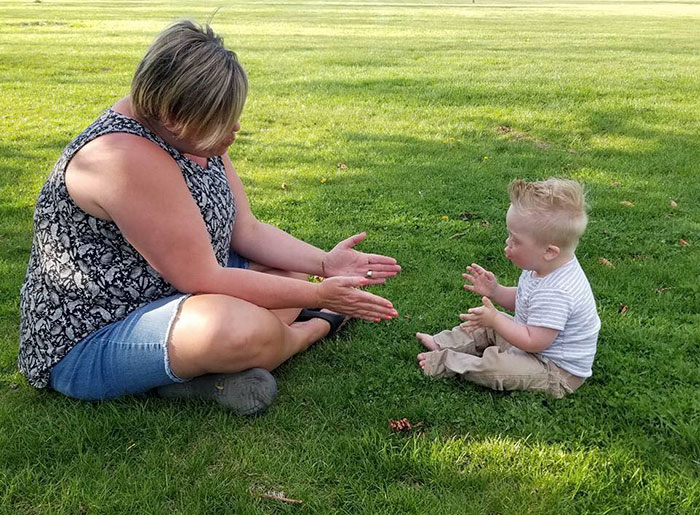 Toddler With Down Syndrome Says His First Word After His Sister Sings Him A Song, And It Will Melt Your Heart
