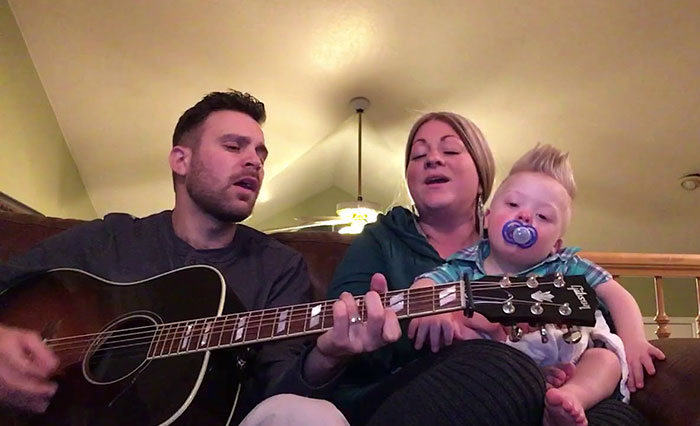 Toddler With Down Syndrome Says His First Word After His Sister Sings Him A Song, And It Will Melt Your Heart