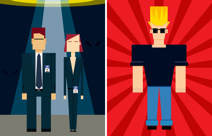 I Make Minimalist Illustrations