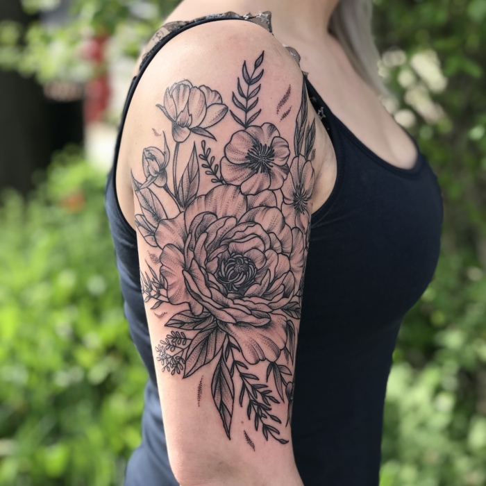 Central New York’s Favorite Botanical Tattoo Artist Creates Breathtaking Body Art