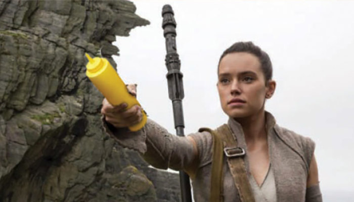 What If Lightsabers Were Mustard Bottles Instead