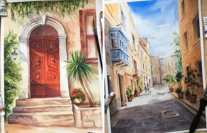 I Enjoy Painting Malta Since I’ve Visited It