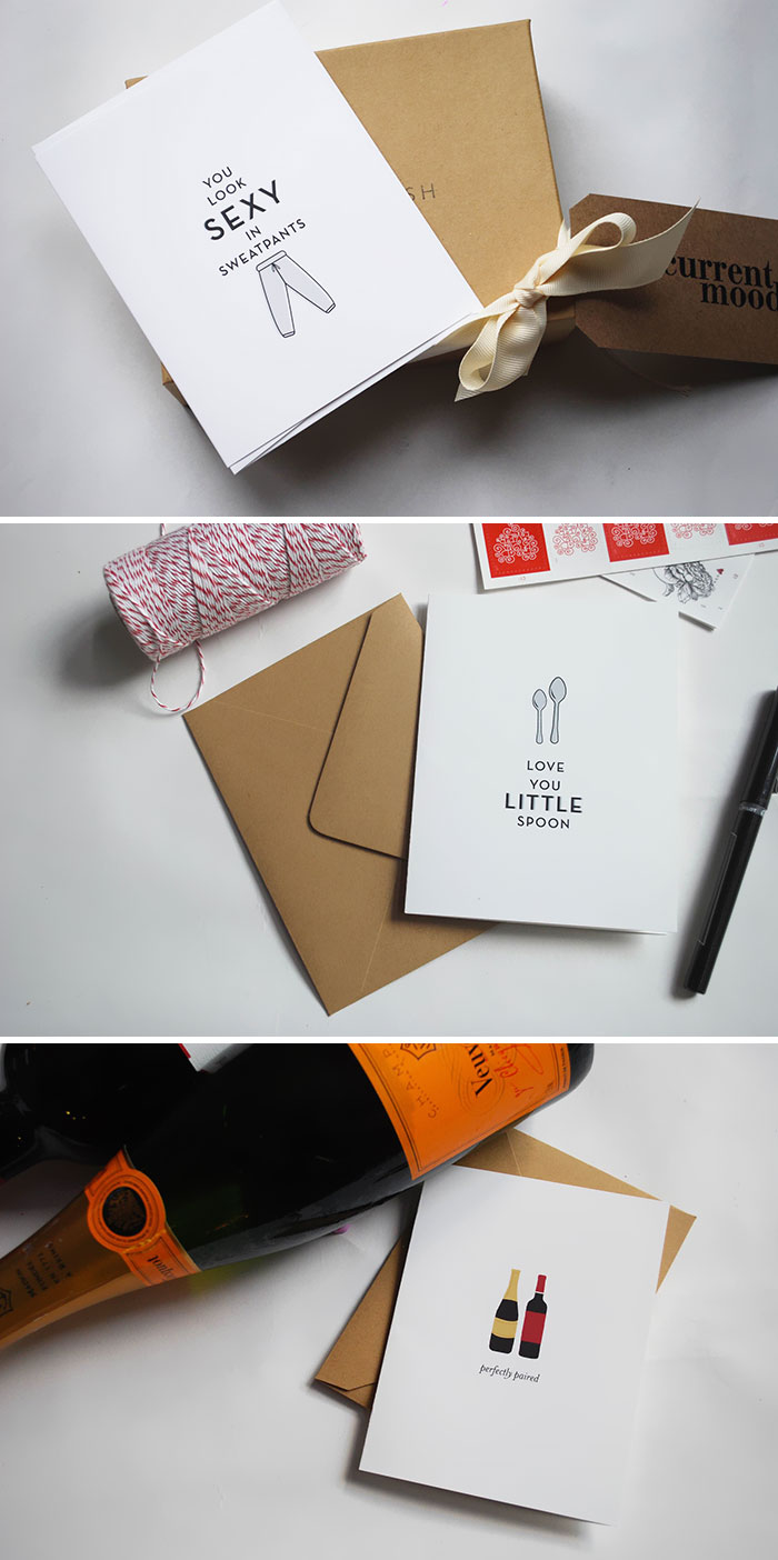 Minimalist Valentine's Day Cards