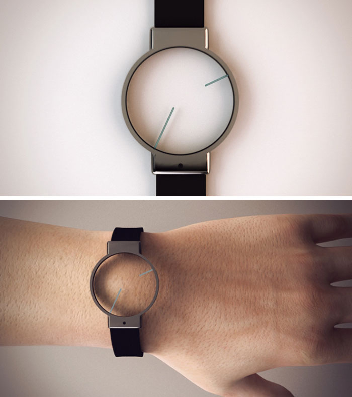Minimal Analog Watch Design