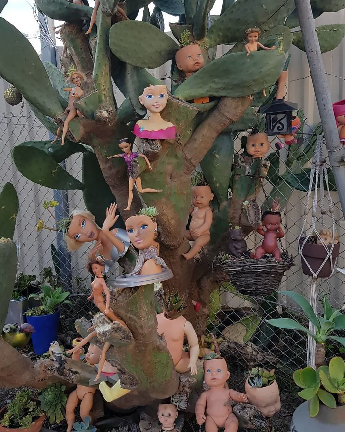 Creepy-Baby-Doll-Head-Planters