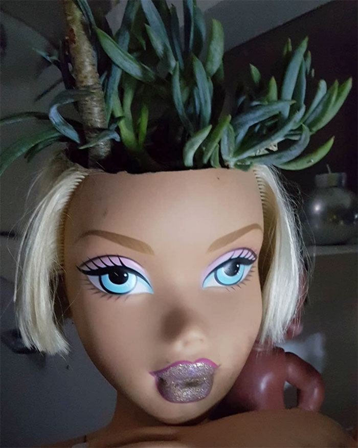 Creepy-Baby-Doll-Head-Planters