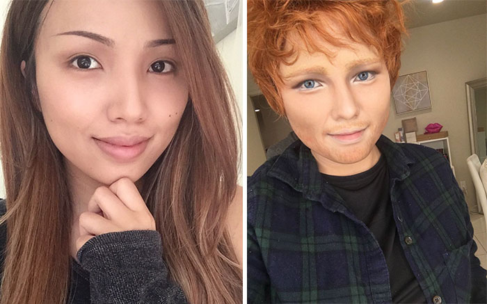 Makeup Artist Transforms Herself Into Famous Characters And Celebrities, And The Result Is Impressive