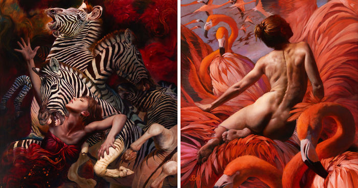 Fantasy Paintings By Julie Bell