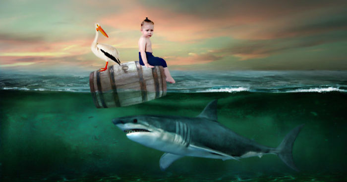 I Send My Two Year Old On Adventures Through Photoshop