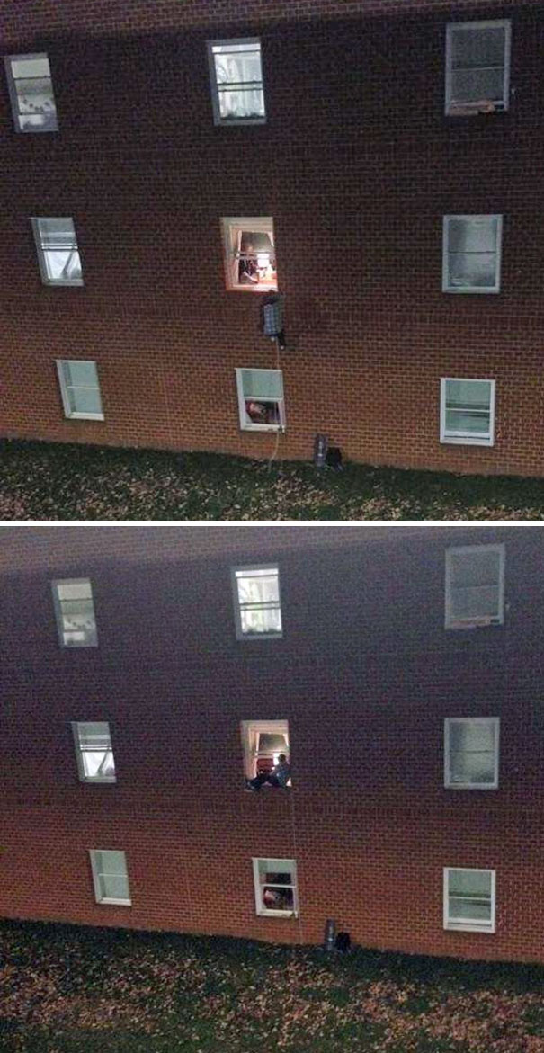 My School Doesn't Allow The Opposite Sex In Their Respective Dorms, So This Is How Couples Hang Out