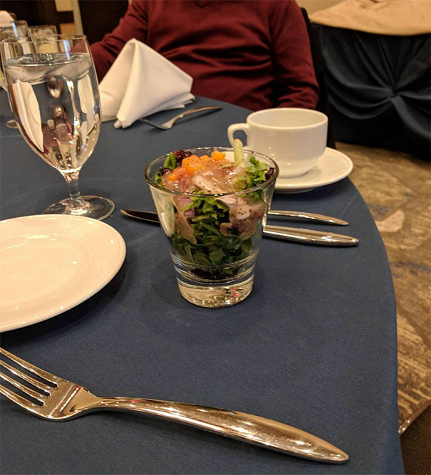 Gimme A Shot Of Salad..... Wait, Make That A Double!