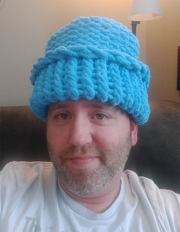 I'm Almost 40. My Mom Knitted This For Me For Christmas