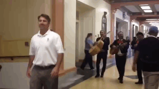 Students At My Highschool Hired A Mariachi Band To Follow Around Our Principle For 4 Hours