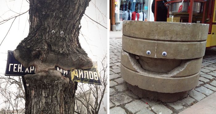I Bring Bulgarian Streets To Life By Putting Googly Eyes On Random Objects