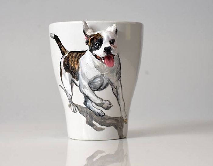 I Create Custom 3d Pets On Mugs | Handmade