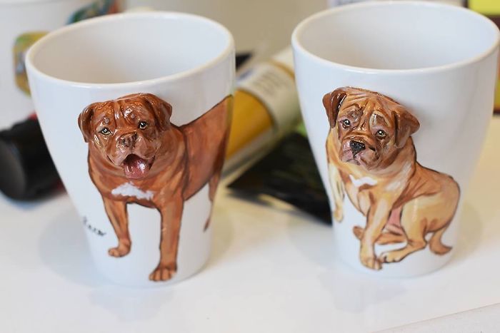 I Create Custom 3d Pets On Mugs | Handmade
