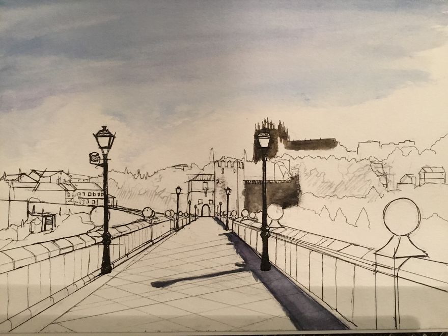 I Started Practicing With Watercolor Paints And Produced These Illustrations I Started Practicing With Watercolor Paints And Produced These Illustrations