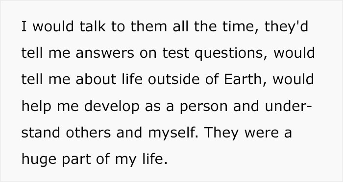 Woman Illustrates Childhood 'Friends' Before Being Given Heavy Medication, And It Will Give You Chills