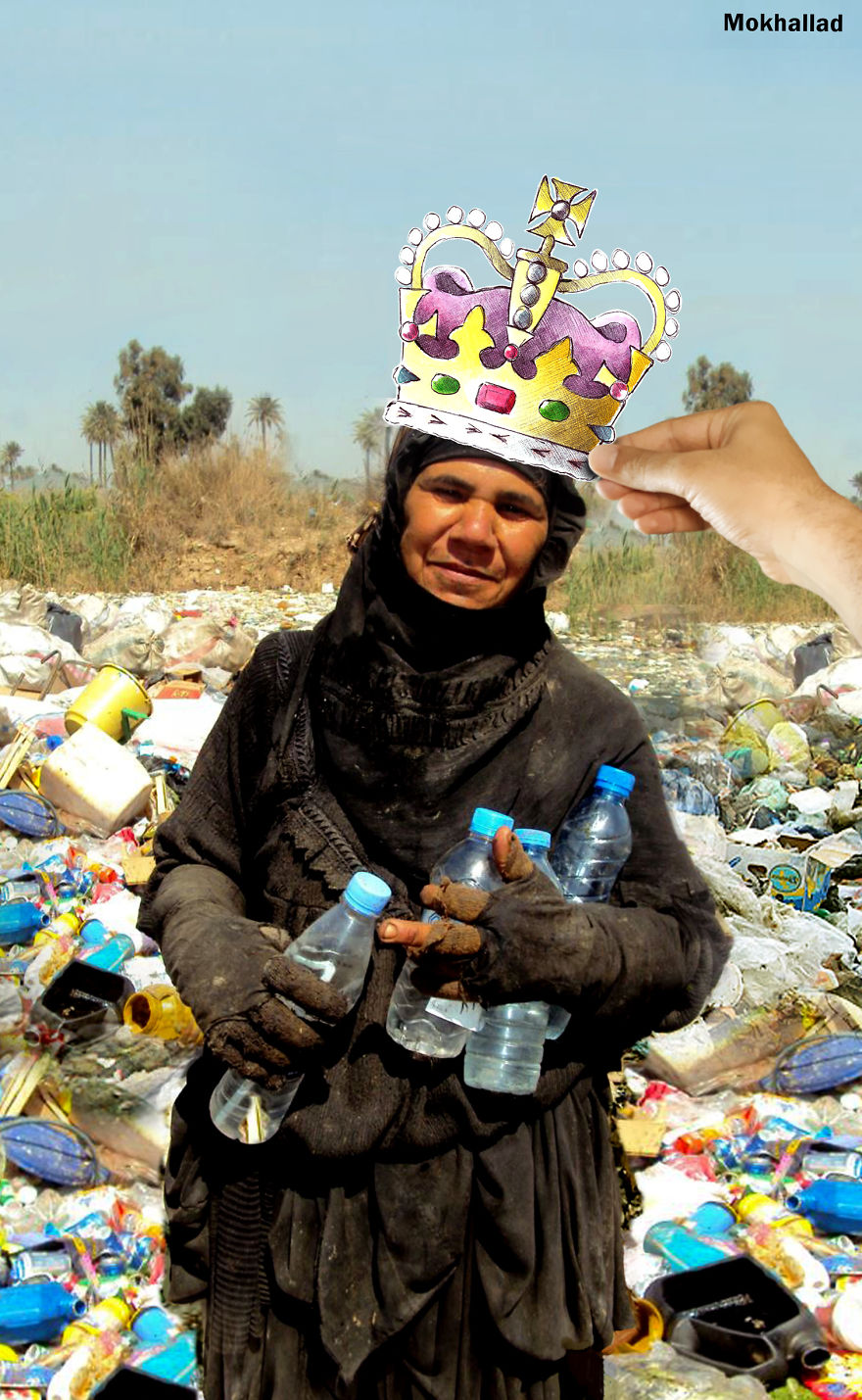 I Am A Pharmacist And I Mix Drawing With A Real Views In My Country To Make Them Look Cool And Create Happiness Out Of Sadness