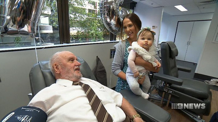 "Man With The Golden Arm" Whose Blood Saved The Lives Of 2.4 Million Babies Makes His Final Donation "Man With The Golden Arm" Whose Blood Saved The Lives Of 2.4 Million Babies Makes His Final Donation