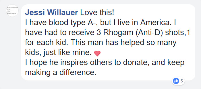 "Man With The Golden Arm" Whose Blood Saved The Lives Of 2.4 Million Babies Makes His Final Donation "Man With The Golden Arm" Whose Blood Saved The Lives Of 2.4 Million Babies Makes His Final Donation
