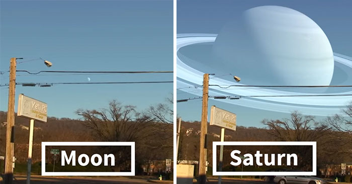 What If Other Planets Appeared Instead Of The Moon