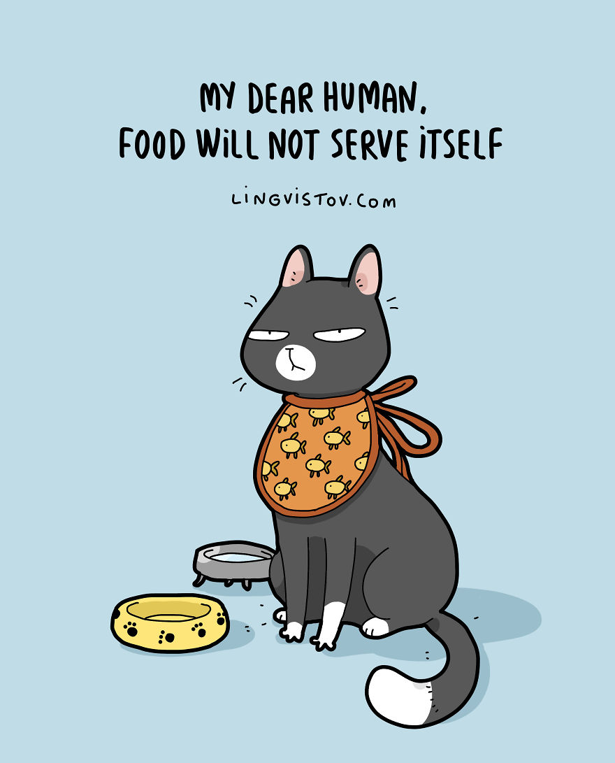 New-Fun-Cat-Illustrations-Lingvistov