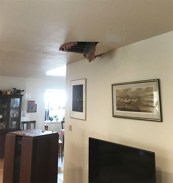 I Fell Through A Customers Ceiling