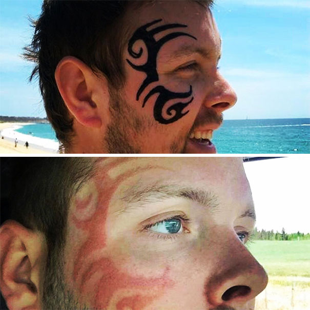 I Heard We Were Doing Fake Henna Tattoo Screw Ups. This Happened To Me In Mexico A Couple Years Ago