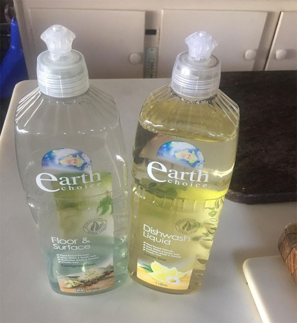 It Turns Out I've Been Washing Dishes With Floor Cleaner For A While