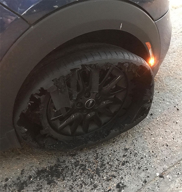 Run Flat Stopped Working 1 Mile From Destination