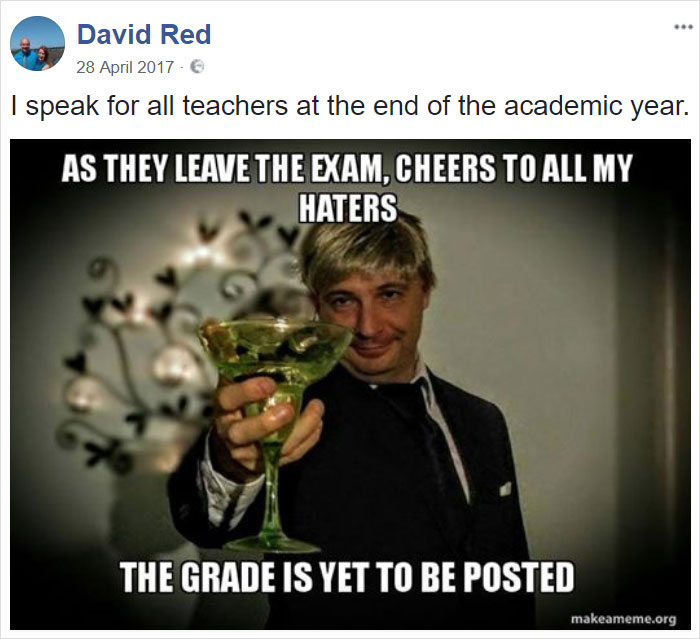 Professor Angry Meme 19 Times This Teacher Was So Tired Of His Student BS He Responded By ...