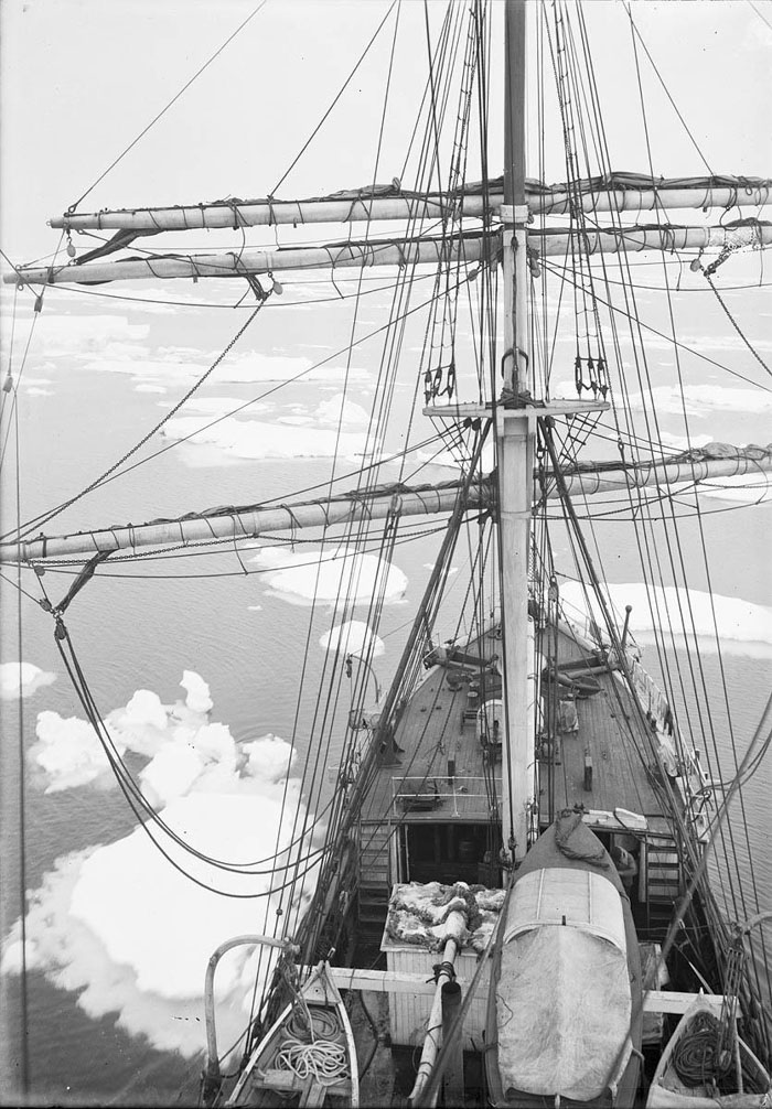 State Library Of New South Wales Follow Aurora Traversing Loose Pack Ice Entering The Durville Sea