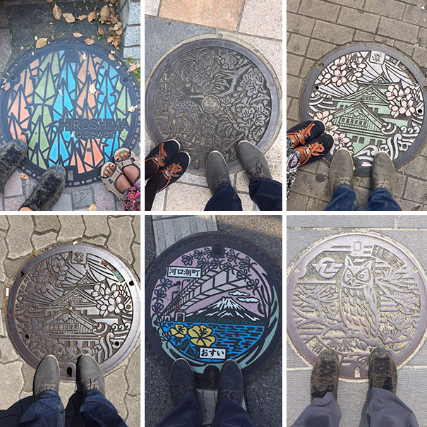 Japan's Manhole Covers Are Beautiful