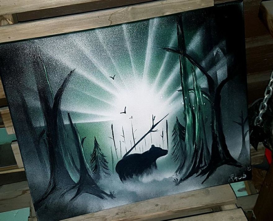 I Create Fantasy-Like Paintings Using Spray Paint I Create Fantasy-Like Paintings Using Spray Paint