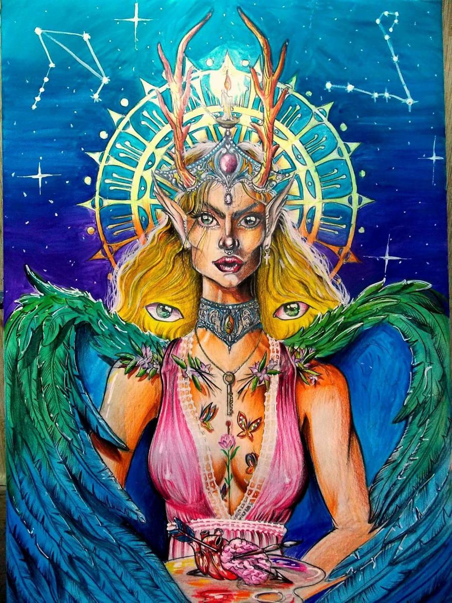 I Paint Surreal Women